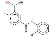 5-(2-CHLOROPHENYLCARBAMOYL)-<span class='lighter'>2-FLUOROPHENYLBORONIC</span> ACID