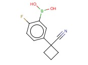 5-(1-CYANOCYCLOBUTYL)-2-<span class='lighter'>FLUOROPHENYLBORONIC</span> ACID