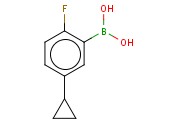 5-CYCLOPROPYL-2-<span class='lighter'>FLUOROPHENYLBORONIC</span> ACID