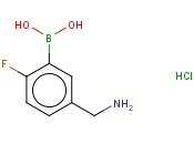 5-(AMINOMETHYL)-<span class='lighter'>2-FLUOROPHENYLBORONIC</span> ACID, HCL