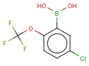 [5-<span class='lighter'>氯</span>-2-(三氟<span class='lighter'>甲</span><span class='lighter'>氧基</span>)<span class='lighter'>苯基</span>]<span class='lighter'>硼酸</span>