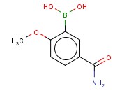 5-(AMINOCARBONYL)-<span class='lighter'>2-METHOXYPHENYLBORONIC</span> ACID