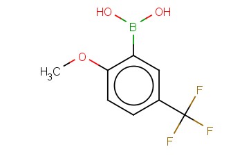 5-(TRIFLUOROMETHYL)-<span class='lighter'>2-METHOXYPHENYLBORONIC</span> ACID