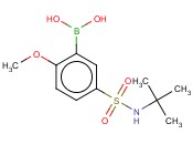 5-(N-TERT-BUTYLSULFAMOYL)-<span class='lighter'>2-METHOXYPHENYLBORONIC</span> ACID