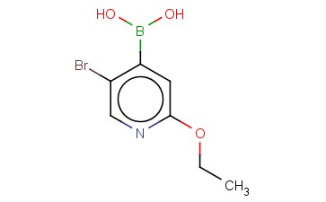 5-<span class='lighter'>溴</span>-2-<span class='lighter'>乙</span><span class='lighter'>氧基</span><span class='lighter'>砒</span><span class='lighter'>啶</span>-4-<span class='lighter'>硼酸</span>