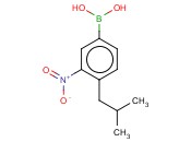 4-ISOBUTYL-3-<span class='lighter'>NITROPHENYLBORONIC</span> ACID