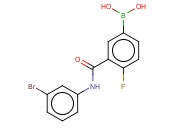 3-(3-BROMOPHENYLCARBAMOYL)-4-<span class='lighter'>FLUOROPHENYLBORONIC</span> ACID