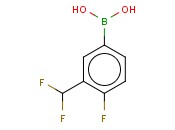 3-(DIFLUOROMETHYL)-4-<span class='lighter'>FLUOROPHENYLBORONIC</span> ACID