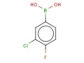 3-氯-4-氟苯基硼酸(含有数量不等的<span class='lighter'>酸酐</span>)