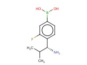 4-[(1R)-1-AMINO-2-METHYLPROPYL]-3-<span class='lighter'>FLUOROPHENYLBORONIC</span> ACID