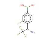 4-[(1S)-1-AMINO-2,2,2-TRIFLUOROETHYL]-3-<span class='lighter'>FLUOROPHENYLBORONIC</span> ACID
