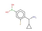 4-[(R)-AMINO(CYCLOPROPYL)METHYL]-3-<span class='lighter'>FLUOROPHENYLBORONIC</span> ACID