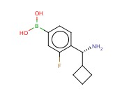 4-[(R)-AMINO(CYCLOBUTYL)METHYL]-3-<span class='lighter'>FLUOROPHENYLBORONIC</span> ACID