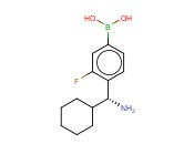 4-[(R)-AMINO(CYCLOHEXYL)METHYL]-3-<span class='lighter'>FLUOROPHENYLBORONIC</span> ACID