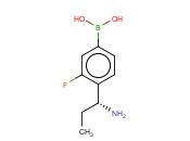 4-[(1R)-1-AMINOPROPYL]-3-<span class='lighter'>FLUOROPHENYLBORONIC</span> ACID