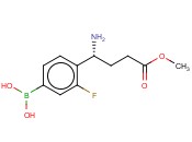 4-[(1R)-1-AMINO-4-METHOXY-4-OXOBUTYL]-3-<span class='lighter'>FLUOROPHENYLBORONIC</span> ACID