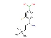 4-[(1R)-1-AMINO-4,4-DIMETHYLPENTYL]-3-<span class='lighter'>FLUOROPHENYLBORONIC</span> ACID