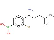 4-[(1R)-1-AMINO-4-METHYLPENTYL]-3-<span class='lighter'>FLUOROPHENYLBORONIC</span> ACID