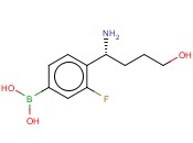 4-[(1R)-1-AMINO-4-HYDROXYBUTYL]-3-<span class='lighter'>FLUOROPHENYLBORONIC</span> ACID