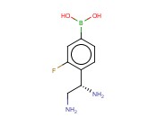 4-[(1S)-1,2-DIAMINOETHYL]-3-<span class='lighter'>FLUOROPHENYLBORONIC</span> ACID