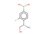 4-[(1S)-1-AMINO-2-HYDROXYETHYL]-3-<span class='lighter'>FLUOROPHENYLBORONIC</span> ACID