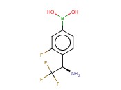 4-[(1R)-1-AMINO-2,2,2-TRIFLUOROETHYL]-3-<span class='lighter'>FLUOROPHENYLBORONIC</span> ACID