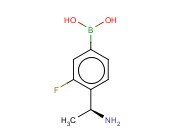 4-[(1S)-1-AMINOETHYL]-3-<span class='lighter'>FLUOROPHENYLBORONIC</span> ACID