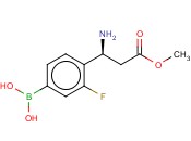 4-[(1S)-1-AMINO-3-METHOXY-3-OXOPROPYL]-3-<span class='lighter'>FLUOROPHENYLBORONIC</span> ACID
