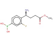 4-[(1S)-1-AMINO-4-METHOXY-4-OXOBUTYL]-3-<span class='lighter'>FLUOROPHENYLBORONIC</span> ACID