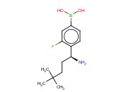 4-[(1S)-1-AMINO-4,4-DIMETHYLPENTYL]-3-<span class='lighter'>FLUOROPHENYLBORONIC</span> ACID