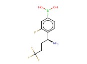 4-[(1S)-1-AMINO-4,4,4-TRIFLUOROBUTYL]-3-<span class='lighter'>FLUOROPHENYLBORONIC</span> ACID