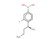 4-[(1S)-1-AMINOBUTYL]-3-<span class='lighter'>FLUOROPHENYLBORONIC</span> ACID