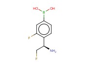 4-[(1R)-1-AMINO-2-FLUOROETHYL]-3-<span class='lighter'>FLUOROPHENYLBORONIC</span> ACID