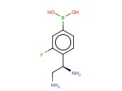 4-[(1R)-1,2-DIAMINOETHYL]-3-<span class='lighter'>FLUOROPHENYLBORONIC</span> ACID