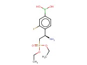 4-[(1R)-1-AMINO-2-(DIETHOXYPHOSPHORYL)ETHYL]-3-<span class='lighter'>FLUOROPHENYLBORONIC</span> ACID