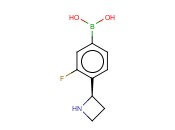 4-[(2R)-AZETIDIN-2-YL]-3-<span class='lighter'>FLUOROPHENYLBORONIC</span> ACID