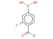 4-CHLOROCARBONYL-3-<span class='lighter'>FLUOROPHENYLBORONIC</span> ACID