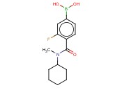 4-[CYCLOHEXYL(METHYL)CARBAMOYL]-3-<span class='lighter'>FLUOROPHENYLBORONIC</span> ACID