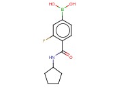 4-(CYCLOPENTYLCARBAMOYL)-3-<span class='lighter'>FLUOROPHENYLBORONIC</span> ACID