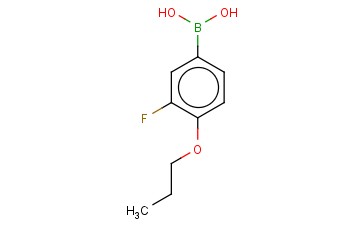 3-FLUORO-4-<span class='lighter'>PROPOXYPHENYLBORONIC</span> ACID