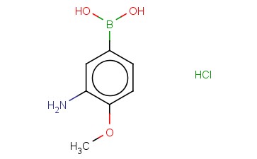 <span class='lighter'>3-AMINO-4-METHOXYPHENYLBORONIC</span> ACID <span class='lighter'>HCL</span>