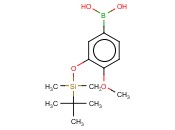 3-(T-BUTYLDIMETHYLSILYLOXY)-4-<span class='lighter'>METHOXYPHENYLBORONIC</span> ACID