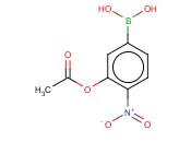 3-(ACETYLOXY)-4-<span class='lighter'>NITROPHENYLBORONIC</span> ACID