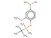 4-(TERT-BUTYLDIMETHYLSILYLOXY)-3-<span class='lighter'>METHOXYPHENYLBORONIC</span> ACID
