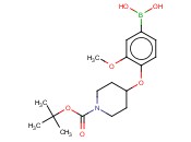 4-(1-(TERT-BUTOXYCARBONYL)PIPERIDIN-4-YLOXY)-3-<span class='lighter'>METHOXYPHENYLBORONIC</span> ACID