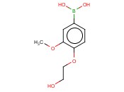 4-(2-HYDROXYETHOXY)-3-<span class='lighter'>METHOXYPHENYLBORONIC</span> ACID