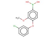 4-(3-CHLOROPHENOXY)-3-<span class='lighter'>METHOXYPHENYLBORONIC</span> ACID