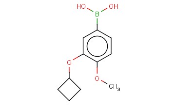 3-CYCLOBUTOXY-4-<span class='lighter'>METHOXYPHENYLBORONIC</span> ACID