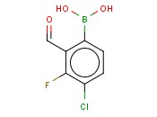 (4-CHLORO-3-FLUORO-2-FORMYLPHENYL)BORONIC ACID