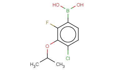 4-氯-2-氟-3-<span class='lighter'>异</span><span class='lighter'>丙</span><span class='lighter'>氧基</span>苯硼酸